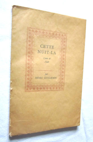 Cette nuit conte de noël - cette, la
