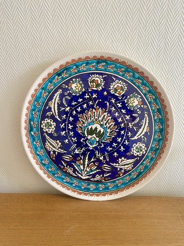 Grand plat turc kutahya - grand,