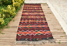 Tapis ancien Kilim 49''x143''