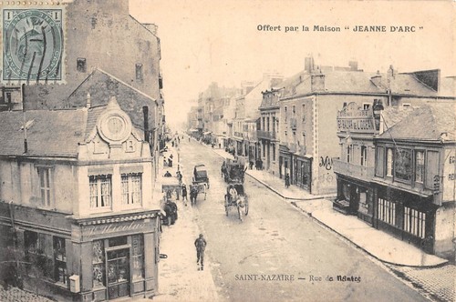 Cpa nantes rue de - cpa, /