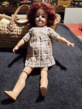 Poupee Tete Porcelaine Made In