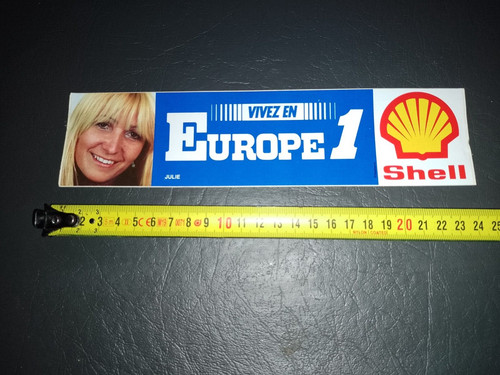 Autocollant europe radio - 1,