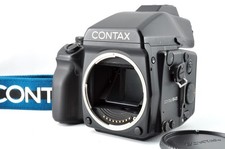 CONTAX 645 AE Finder MF-1 + 120/220 Film Back MFB-1 Medium Format Camera Strap