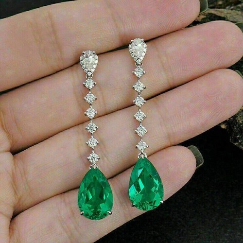 4ct poire coupe simulé - 4ct,