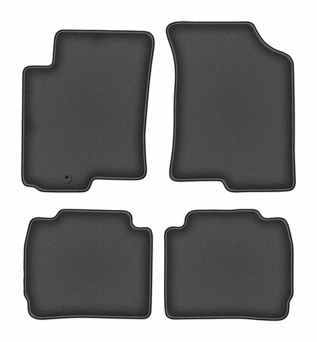Jeu tapis velours graphite - de,