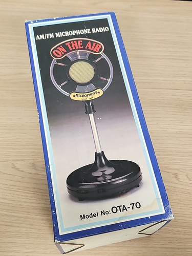 Microphone radio vintage fm - vintage, am/fm