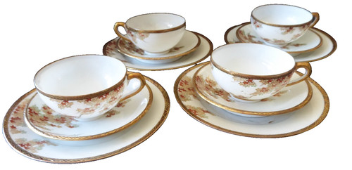 Tasses thé soucoupes - 4,