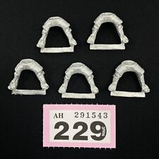 5 Métal Chevalier Jambes Pièces Pistoliers Empire Impérial Warhammer The Old