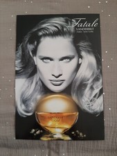 Publicité papier Parfum. Perfume Ad Vanderbilt Fatale de 2002 Touche Senteur