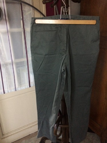Pantalon toile kaki bay6 - de,