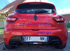 Renault Clio 4 RS Drapeau Français vinyle sticker autocollant pare choc arriere