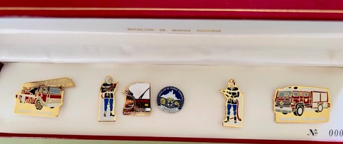 Coffret pins numérotés - pins,
