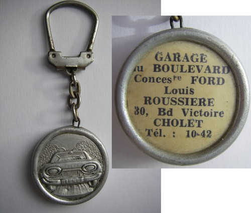 Ancien porte clé automobile - ancien,