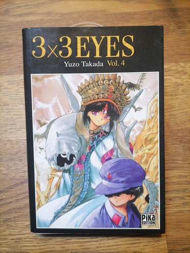 Livre 3x3 eyes tome - tome, 4,