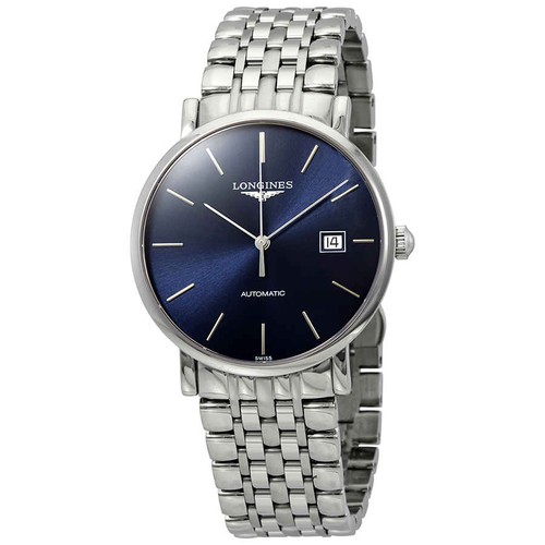 Longines elegant blue dial - blue,