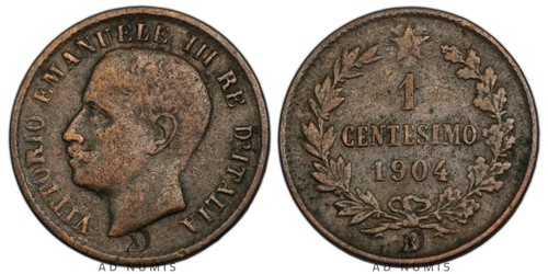 Italie centesimo 1904 - 1,