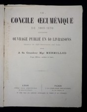 Le Concile oecuménique de 1869-1870 illustré