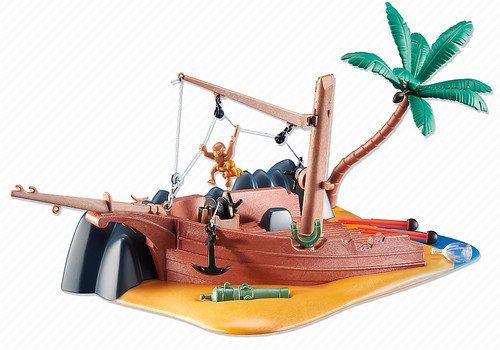 Playmobil pirates épave - playmobil,