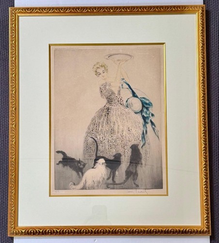 Femme louis icart avec - icart,