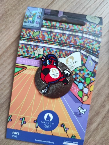 Pin mascotte olympique paris - olympique,