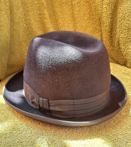 Chapeau fedora vintage - vintage, mossant