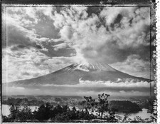 Mont Fuji tourné sur un film
