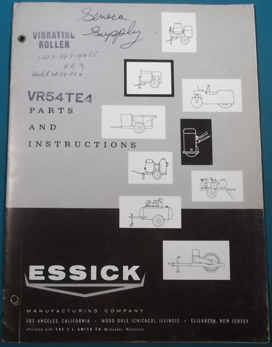 Essick vr54 te4 - essick, rouleau