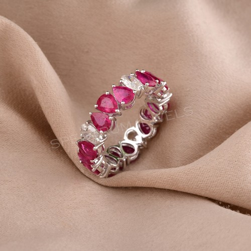 98ct véritable rubis - 5.98ct,