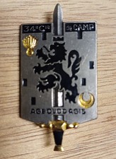 Insigne du 34ème Groupement de Camp - Valdahon - BE