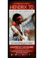 Affiche JIMI HENDRIX 70 LIVE