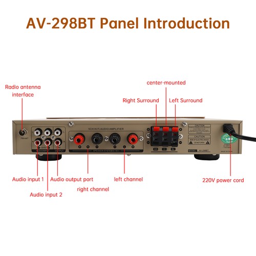 2000w 5ch power - 5ch, amplificateurs