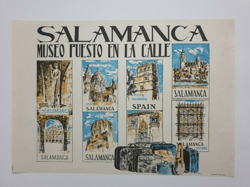 Salamanca vers 1960 - fr, affiche