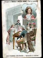 IMAGE CHROMO POULAIN / FEMME CELEBRE née à LIMOGES / Mademoiselle DE SOMBREUIL