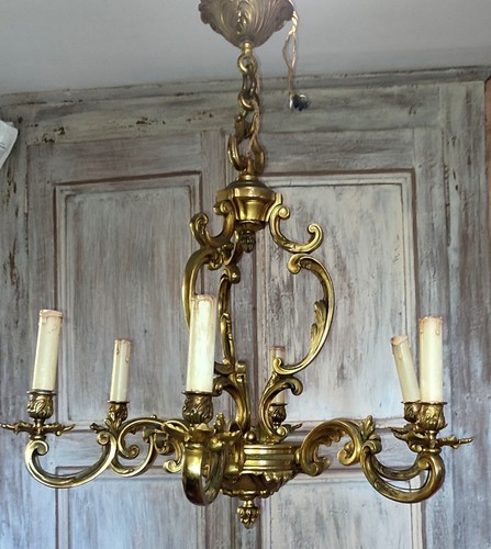 Lustre louis bras - lustre, xv