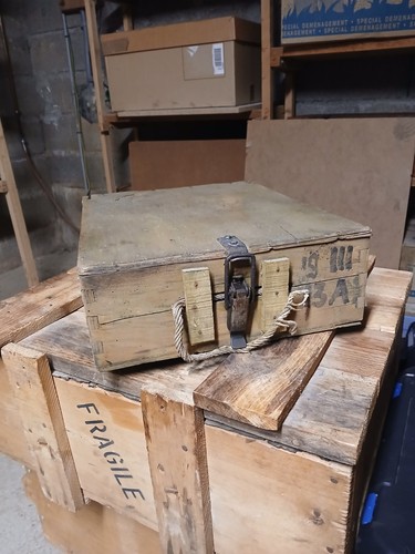Caisse munitions allemande - caisse,