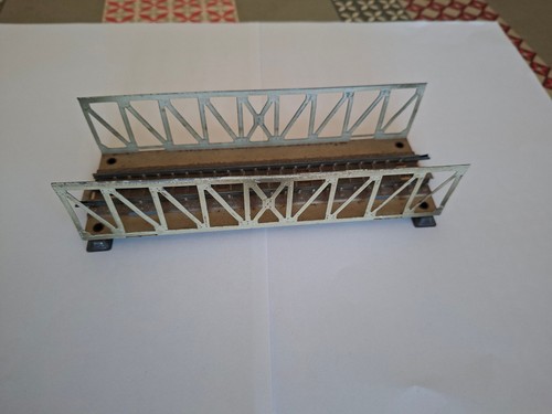Pont métallique marklin 466 - métallique,