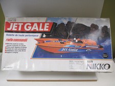 BATEAU BOAT VEDETTE JET GALE RDC Radio Commande 1/30 NIKKO 19200 D VINTAGE