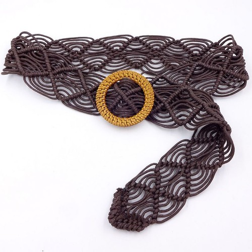 Rétro femme tissé ceinture - rétro,