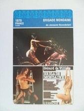 CARTE FICHE CINEMA Série