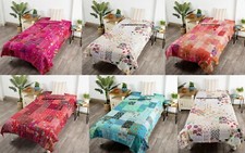 Couverture soie indienne - soie,