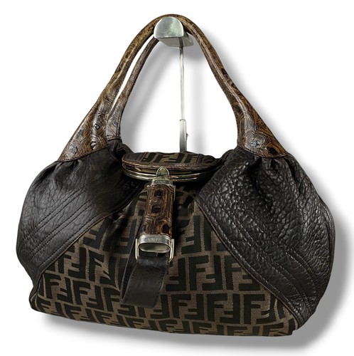 Fendi brown nappa - nappa, and
