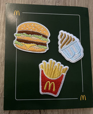 Lot de 3 Patch Mc Donald