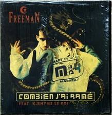 Maxi 45t Freeman - Combien j'ai rame - 12"