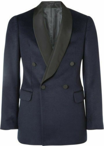Veste fumeur bleu marine - veste,