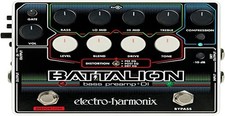 Electro-harmonix Electroharmonics Bass Effector Preamplifier/DI Battalion