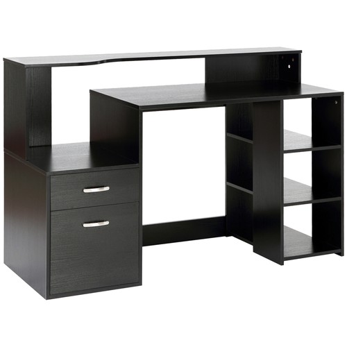 Homcom meuble pour ordinateur - meuble,