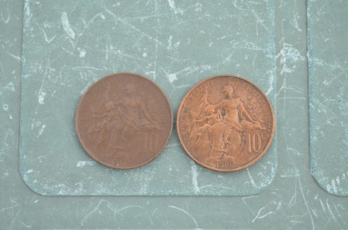 Pièces centimes dupuis - pièces,