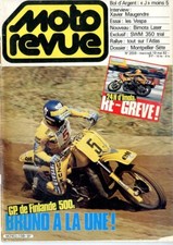 b3 - Moto Revue N°2559 Les Vespa SwM 350trial Bimota laser Gp de Finlande Bruno