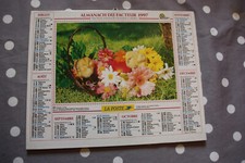 Almanach facteur,Calendrier 1997,Ideal collectionneurs,Anniversaires,Naissances