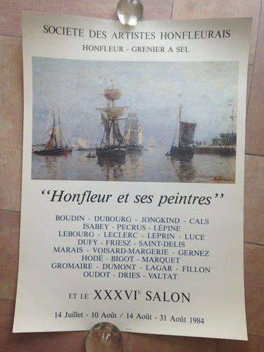 Honfleur ses peintres 1984 - honfleur,